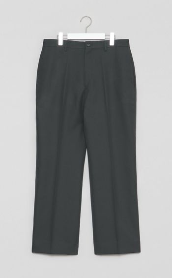 ワイドテーパードドレストラウザー