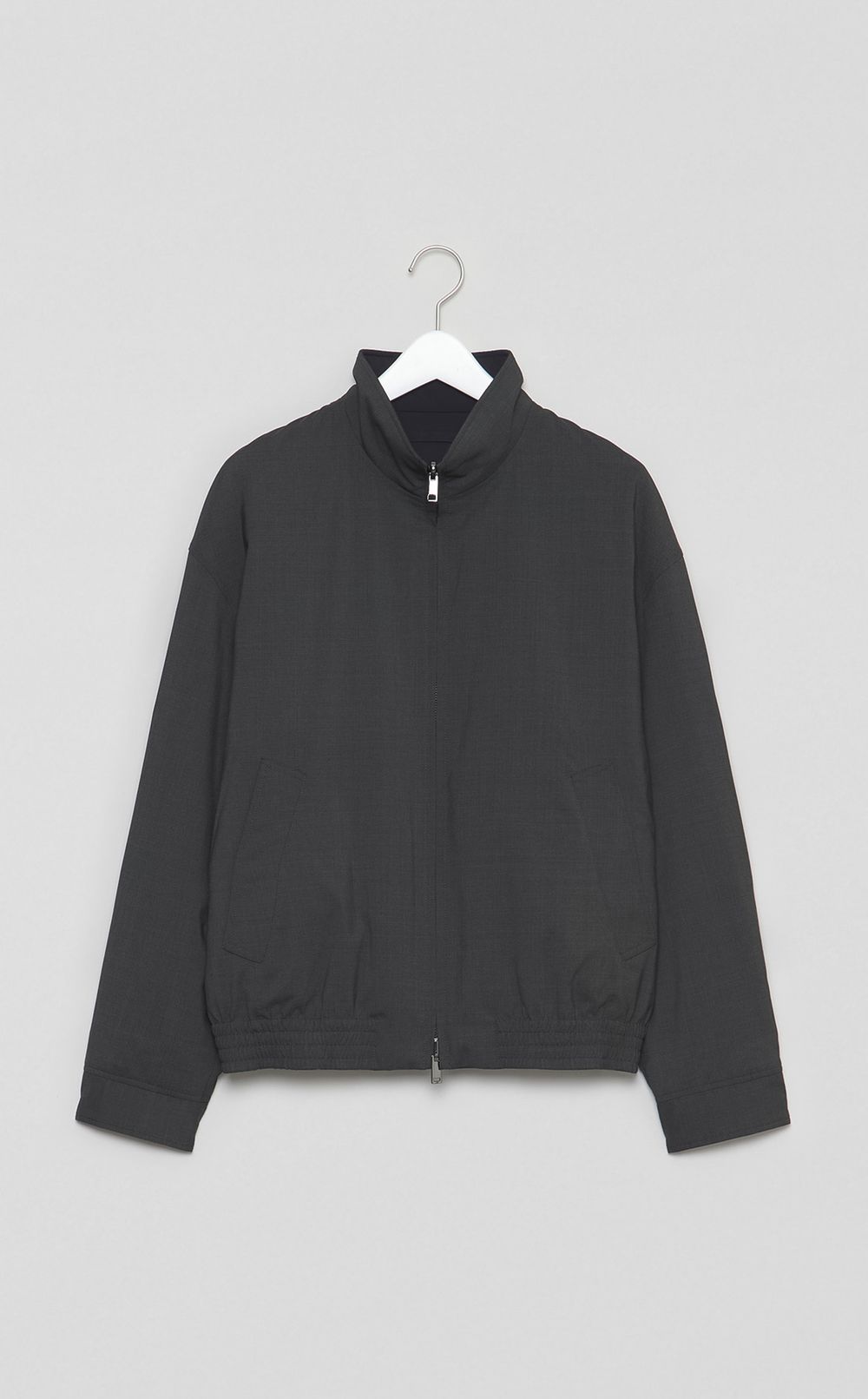 モーションウールリバーシブルブルゾン