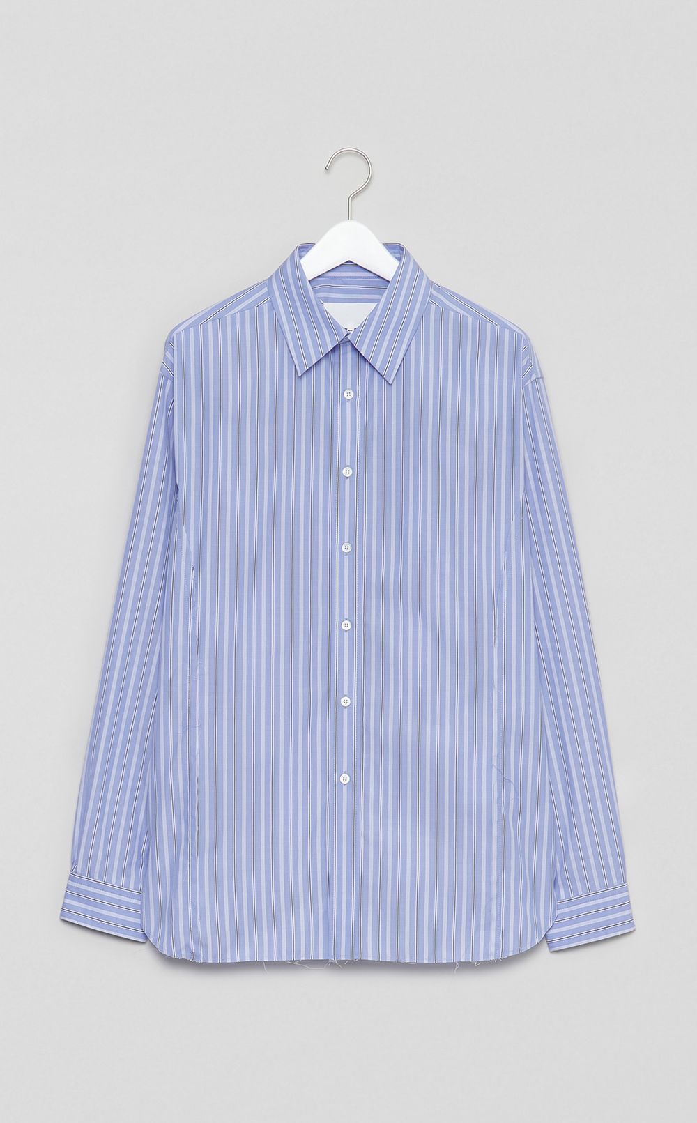 ストライプレギュラーカラーシャツ