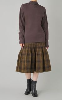 ボウタイディテールジャージトップス