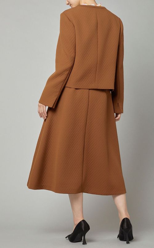 キルトジャガードブルゾン