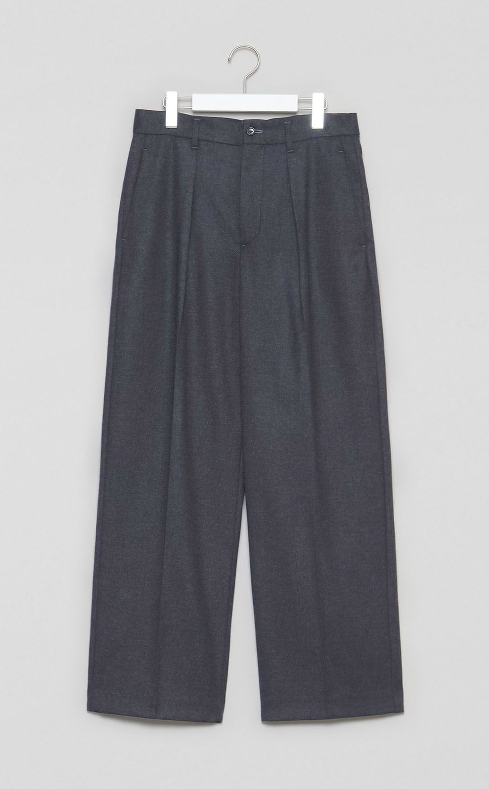 ウールカシミヤタックパンツ