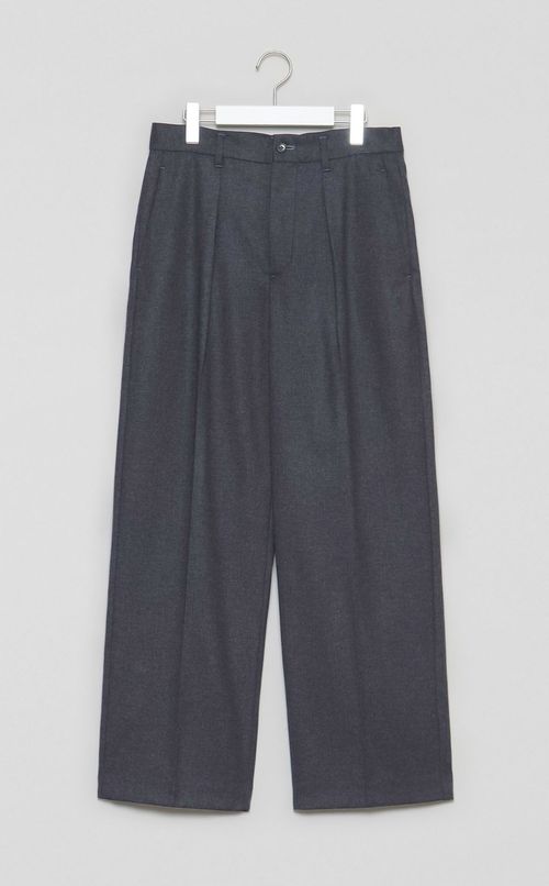 ウールカシミヤタックパンツ