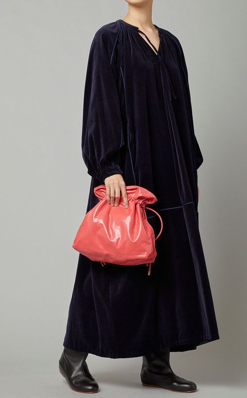 AILEYレザードローストリングバッグ