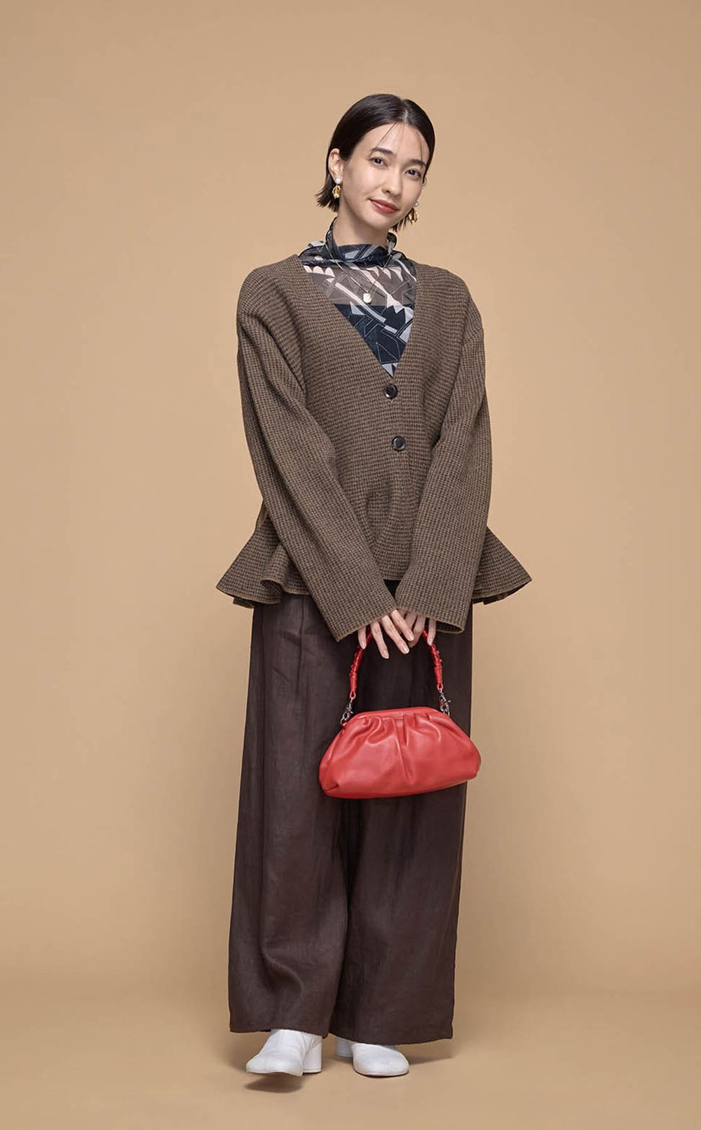 ドロストヘムリネンワイドパンツ