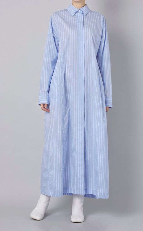 コクーンシャツワンピース