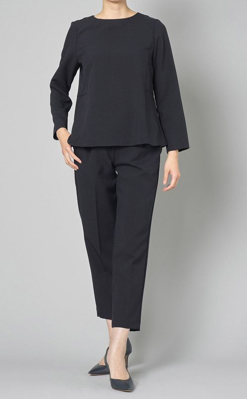 バックプリーツパンツセットアップ