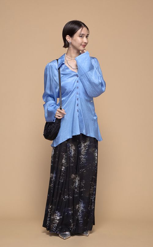 アコヤバロックパールクリッカーネックレス