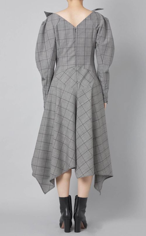 マダムバタフライチェックワンピース