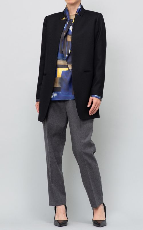 テーラードロングジャケット