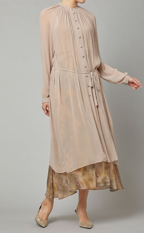 プリントラップスカート