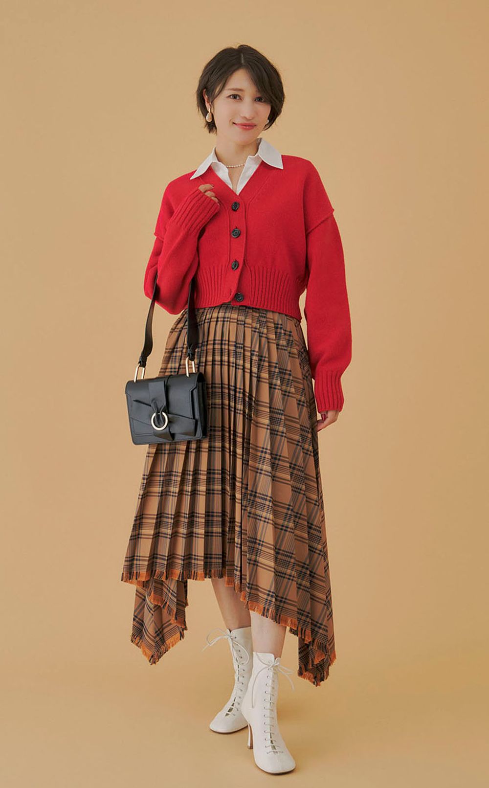 パールスティックイヤリング