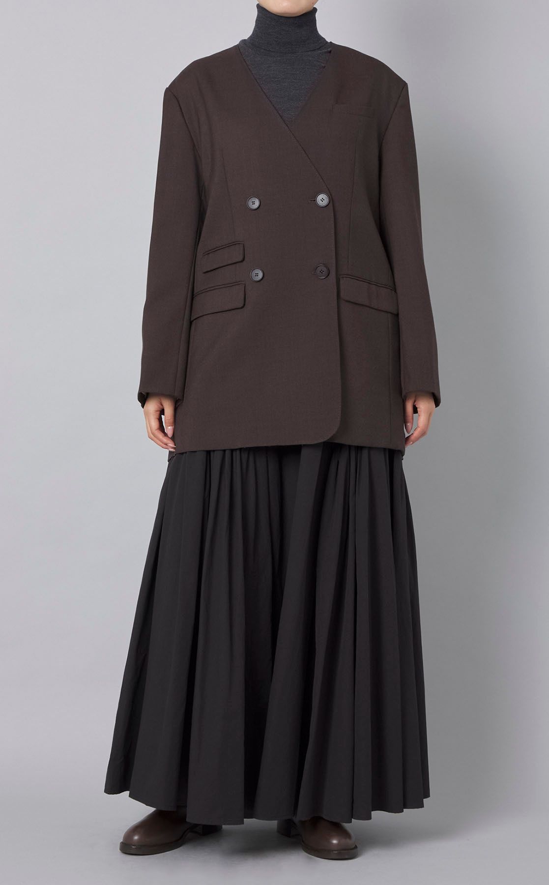 ETRÉ TOKYO｜サイドギャザーボリュームスカート