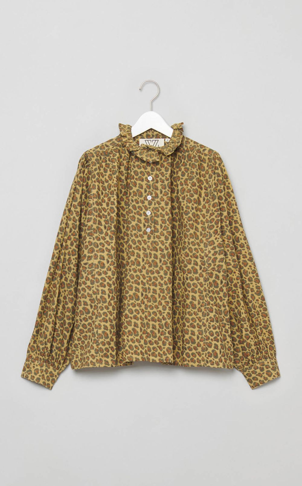 Kaliレオパードブラウス