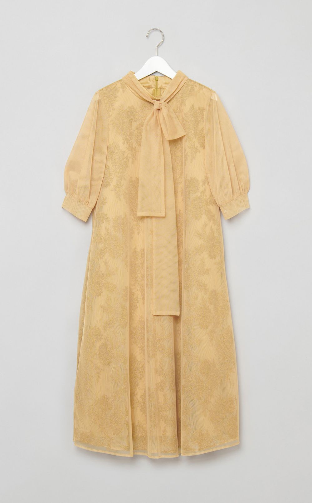 フラワーレースベールAラインドレス