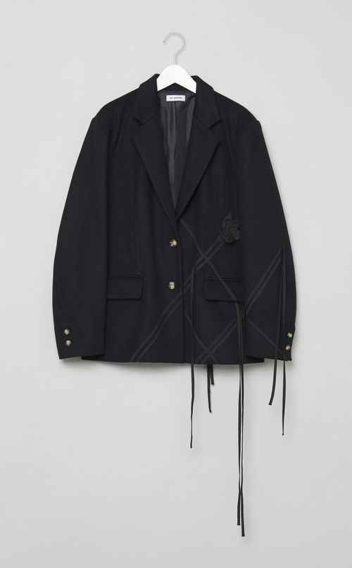 フラワーモチーフオーバーサイズジャケット