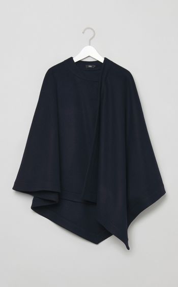 アシンメトリーマントコート