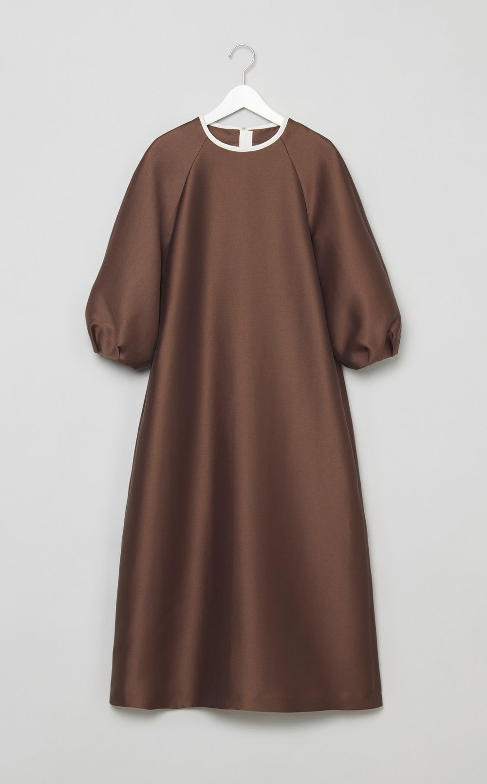 バイカラーロングワンピース