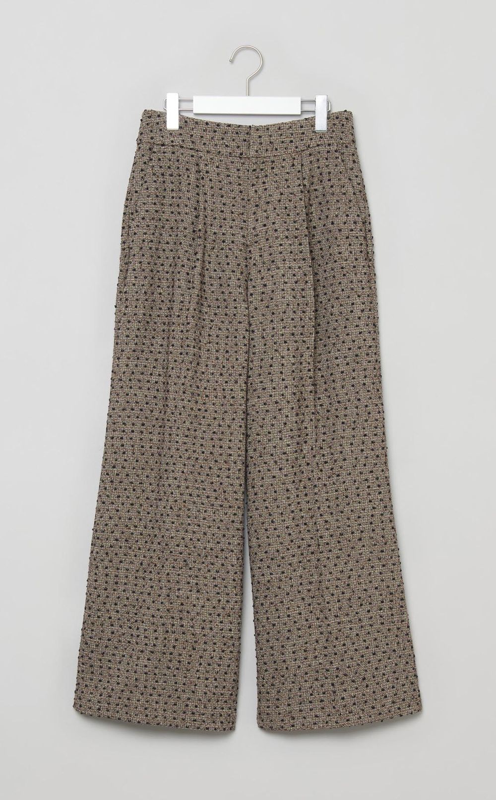 ミックスジャガードワイドパンツ