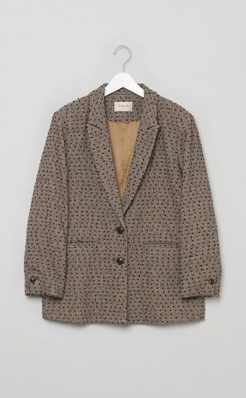 ミックスツイードジャケット