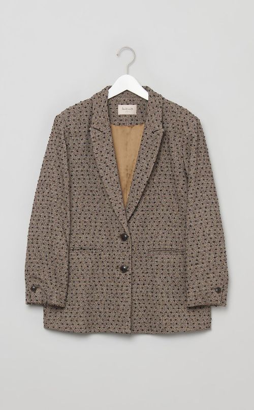ミックスツイードジャケット