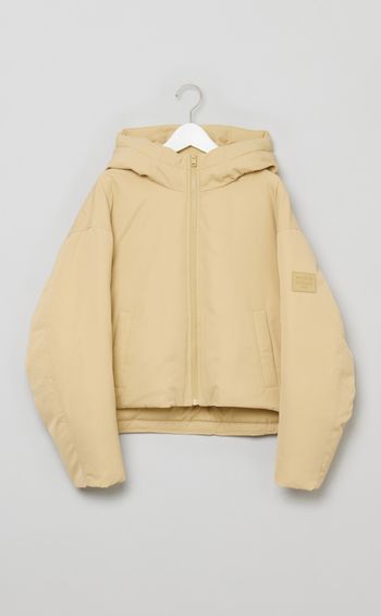 ショートパファー フードブルゾン