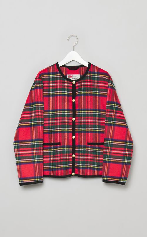 ビーバータータンチェックジャケット