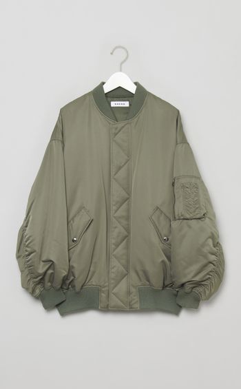 ギャザースリーブボリュームMA-1