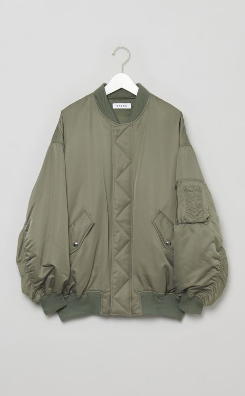 ギャザースリーブボリュームMA-1