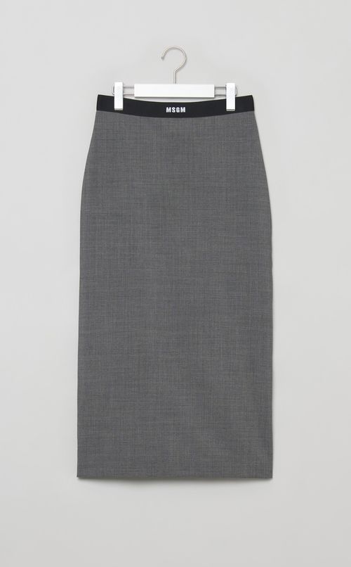 ロゴウェストスカート