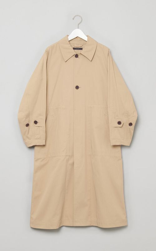 ベンチレーションステンカラーコート