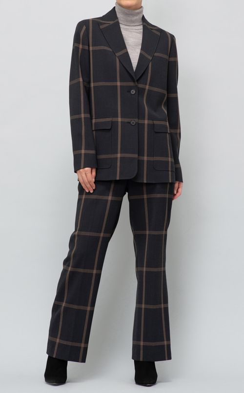 チェックテーラードジャケット