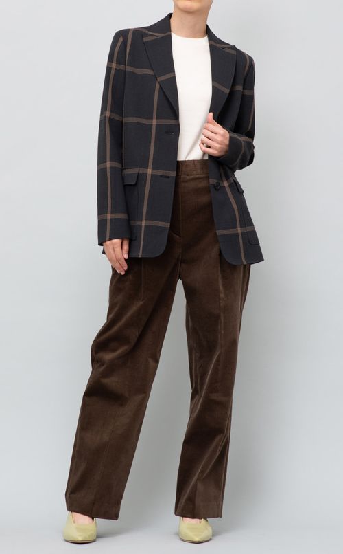 コーデュロイテーパードパンツ