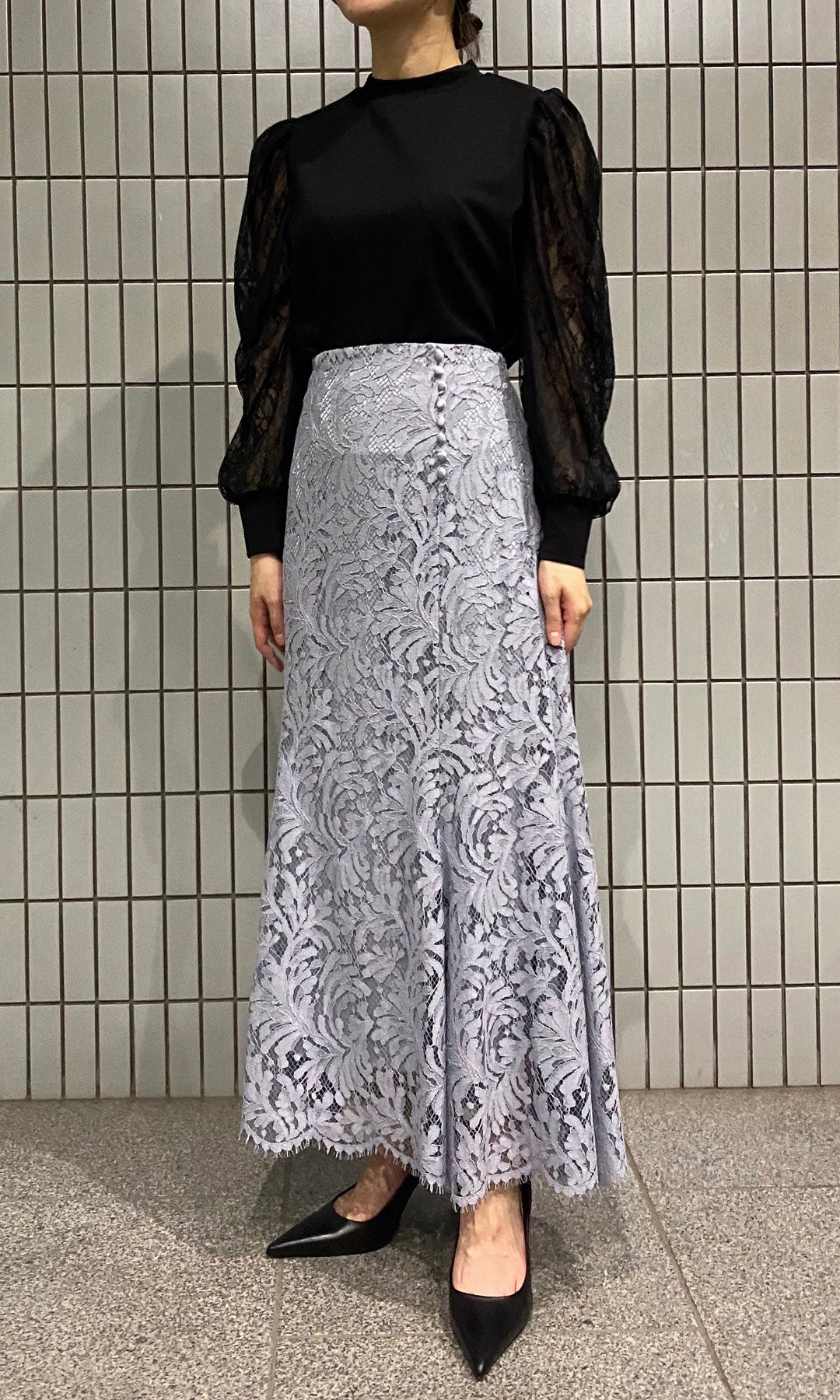 CELFORD｜レースマーメイドスカート