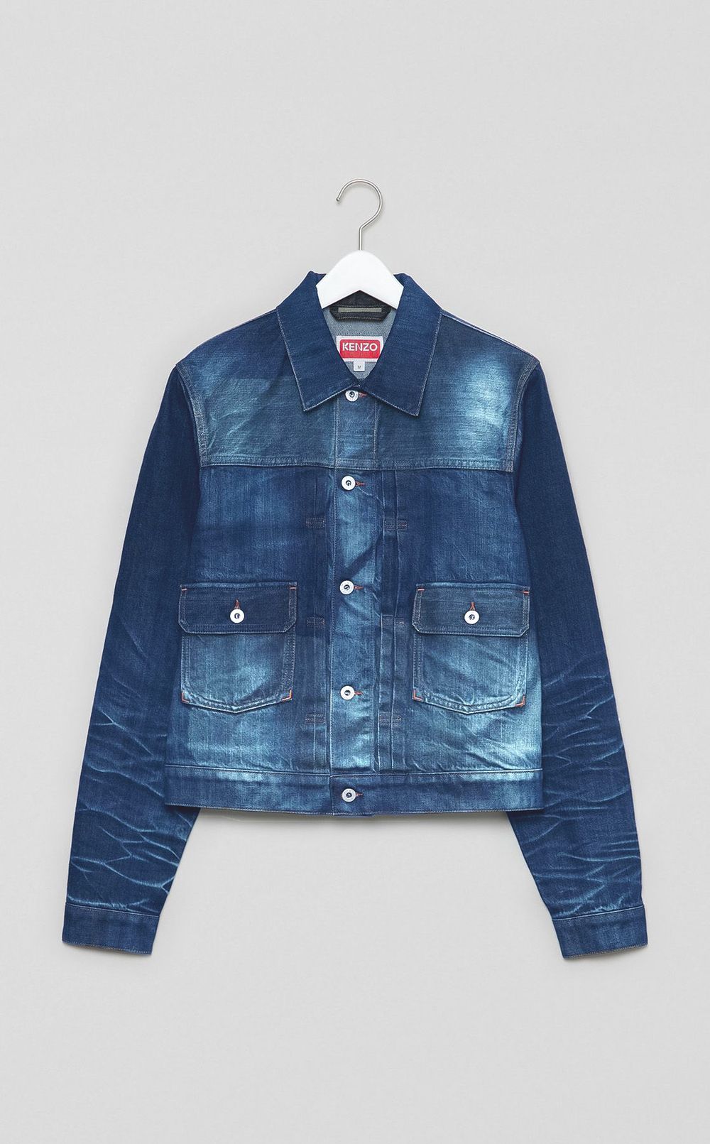 ダーティーデニムトラッカージャケット