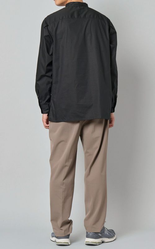 バンドカラーブザムシャツ