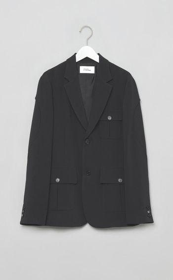 ダブルジョーゼットテーラードジャケット