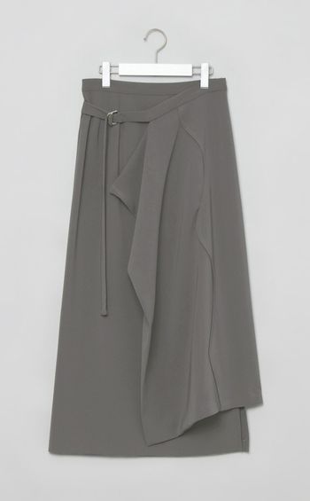 ジョーゼットウェーブ切替スカート