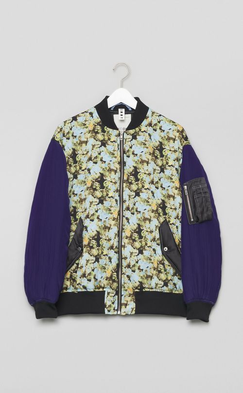 【reADdress】パッチワークボンバージャケット