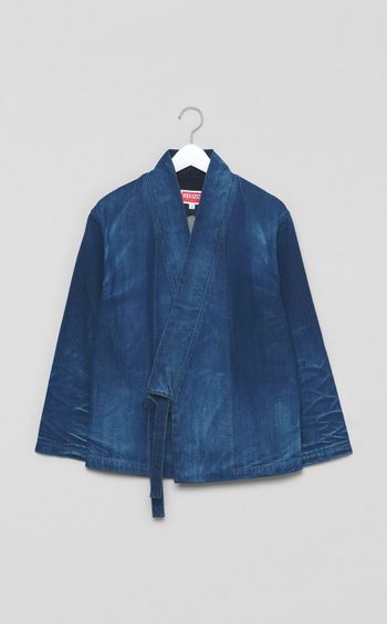 ダーティーデニムキモノジャケット