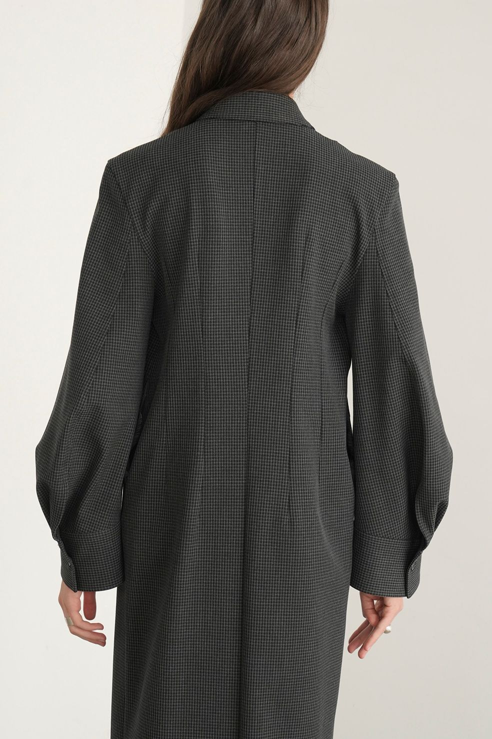 CLANE｜チェックシャツワンピース