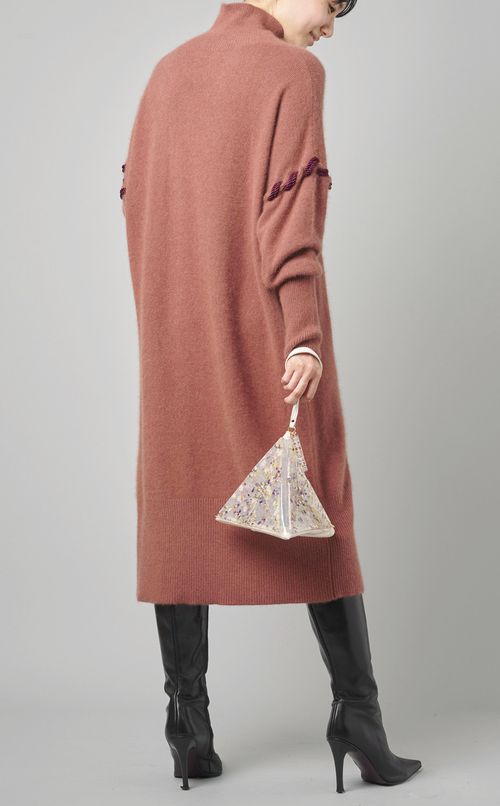 フラワーアクリルミニバッグ