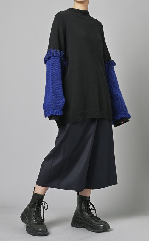 アシンメトリーデザインパンツ