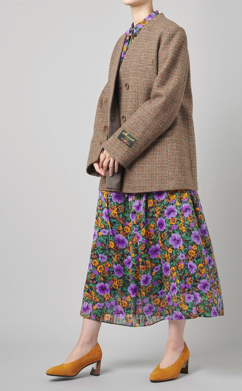 ドット刺繍ジャケット