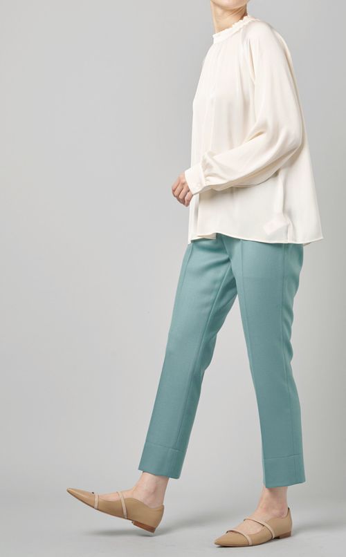 ハイカウントサキソニーパンツ