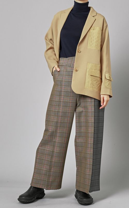 キルティングポケットジャケット