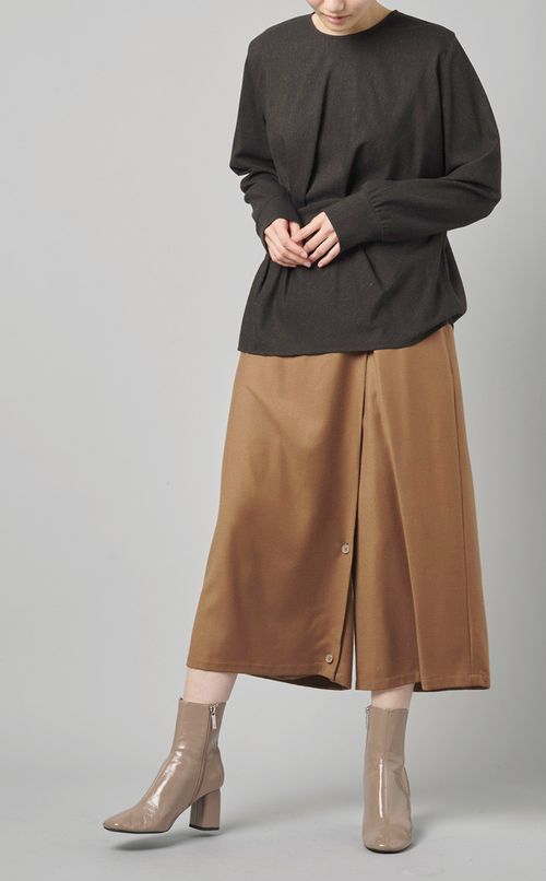 アシンメトリーデザインパンツ