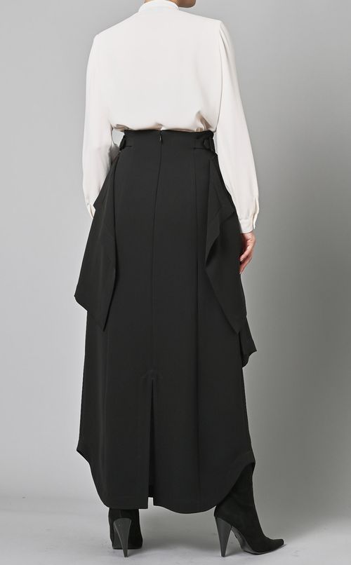 フラワージャガードブラウス