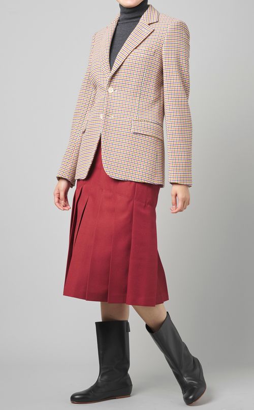 ウール混ストレッチジャケット