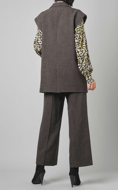 ツイルテーラードジレ